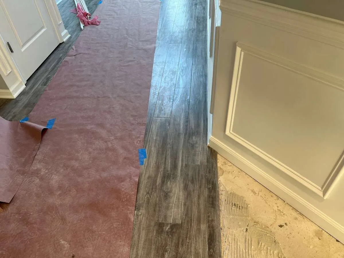 Completed marble shower restoration in Alfred